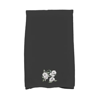 Radiant Rose 18 x 30 Inch Floral Print Hand Towel