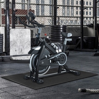 PVC Sports Equipment Mat 200*90*0.6cm Black