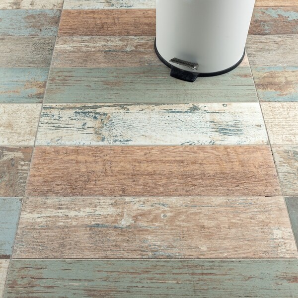 Merola Tile Kings Bretagne 17.63" x 17.63" Ceramic Floor and Wall Tile