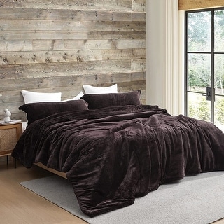 The Original Plush - Coma Inducer Oversized Comforter Set - Dark Chocolate