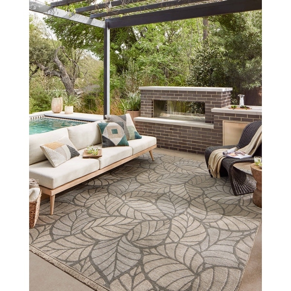 Alexander Home Dana Indoor / Outdoor Tropical Area Rug