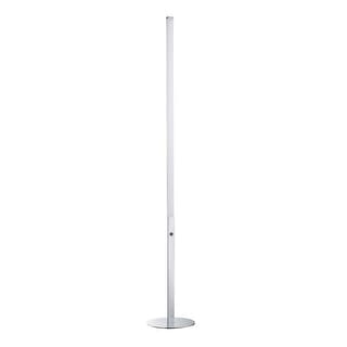 63 in. Chrome LED Floor Lamp