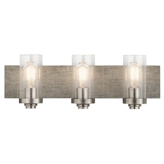 Kichler Lighting Dalwood Collection 3-light Pewter Bath/Vanity Light