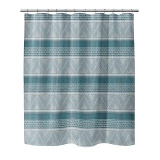 ARTISAN TRIBAL TURQUOISE Shower Curtain By Kavka Designs