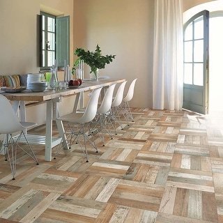 Merola Tile Kings Bretagne 17.63" x 17.63" Ceramic Floor and Wall Tile