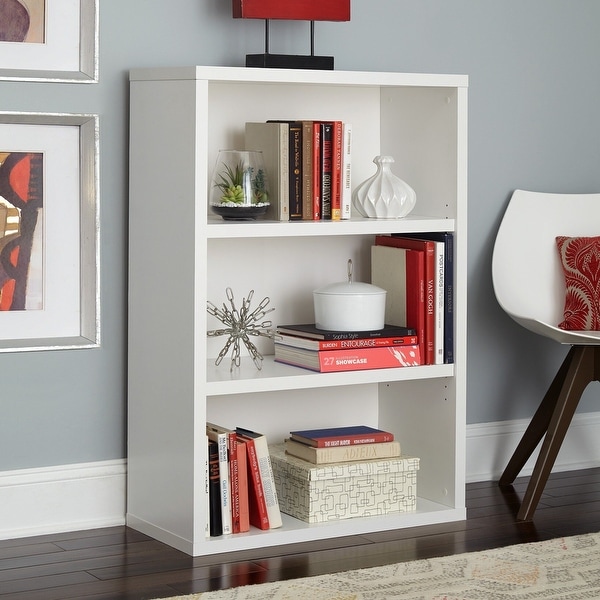 ClosetMaid Premium White 3-shelf Adjustable Bookcase