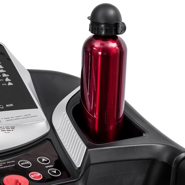 Folding Treadmill Home Electric Running Machine Jogging Machine-Black