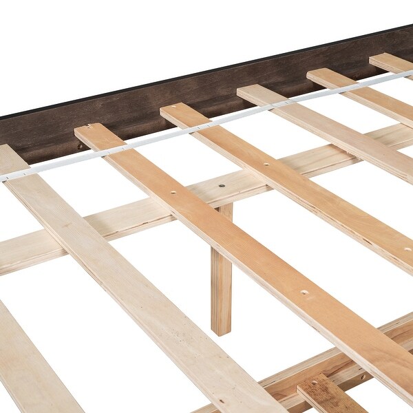 Full Bed with Trundle,Bookcase