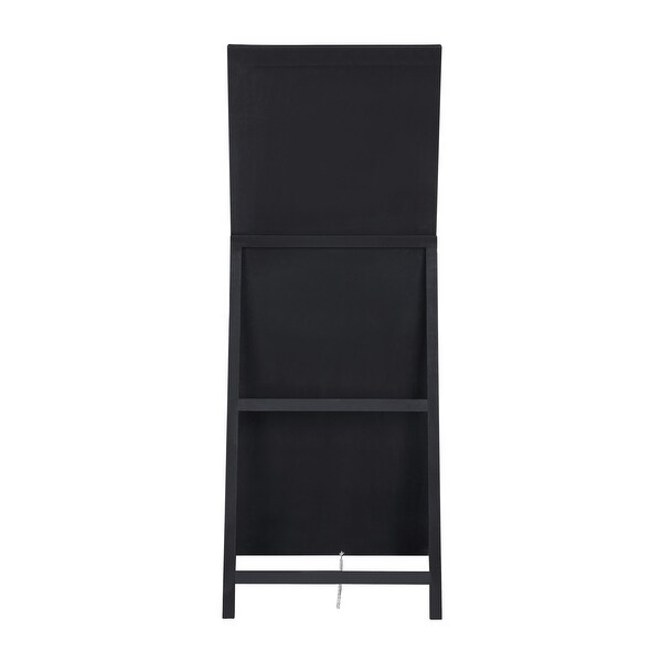 Vanida Full Length Floor Standing Mirror- Foldable / Mirrored Frame