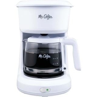Mr. Coffee 5-Cup White Switch Coffee Maker - 1 Each