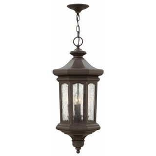 Hinkley Raley 4-Light Outdoor Pendant in Oil Rubbed Bronze