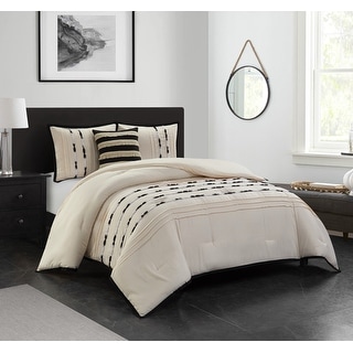 Grand Avenue Remy 4-Piece Modern Comforter Set