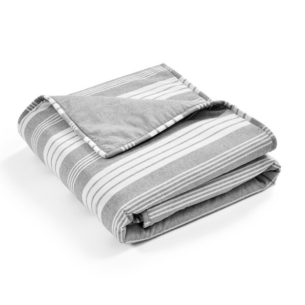 Lush Decor Farmhouse Yarn Dyed Plaid Throw Blanket