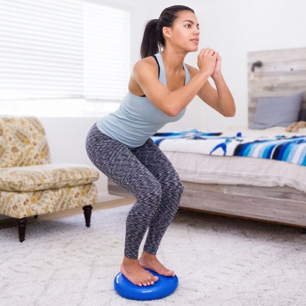 ProsourceFit Core Balance Disc Trainer, 14" Diameter with Pump