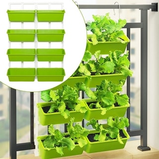 Railing Hanging Planter Stand Plant Rack
