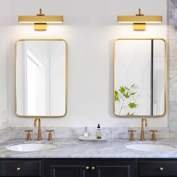 Dimmable Modern LED Bathroom Lighting Fixture Rotatable Bath Vanity Light Bar for Bathroom