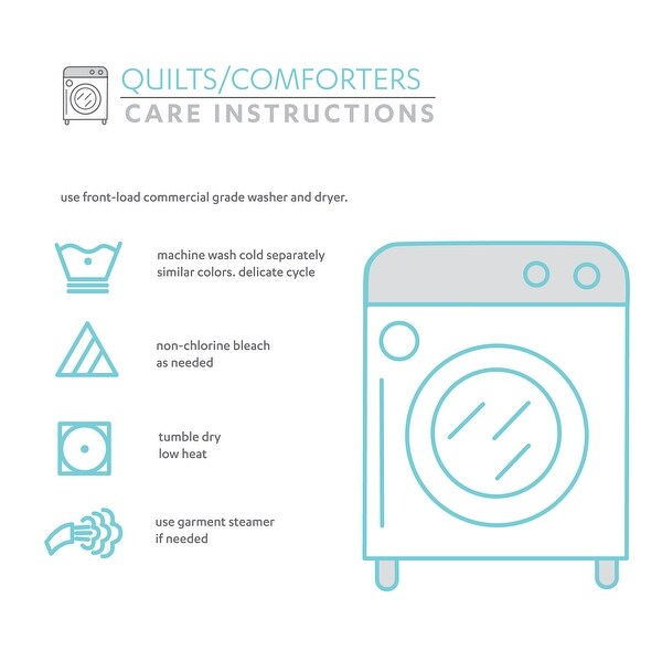 Lush Decor Baby Ravello Pintuck Embellished Soft Baby/Toddler 3 Piece Bedding Set - 50" x 36"