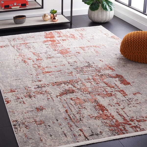 SAFAVIEH Shivan Silke Modern Abstract Rug