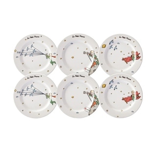 Karaca The Little Prince Porcelain Dessert Plates Set of 6