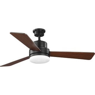 Trevina II Collection 52" Three-Blade Architectural Bronze Ceiling Fan - 10.500" x 25.370" x 11.370"