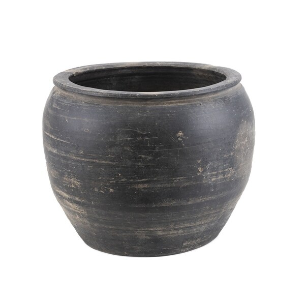 Vintage Pottery Water Jar - M