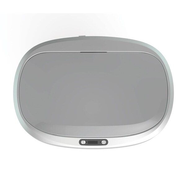 13.2 Gallon Motion Sensor Trash Can with Stainless Steel Lid