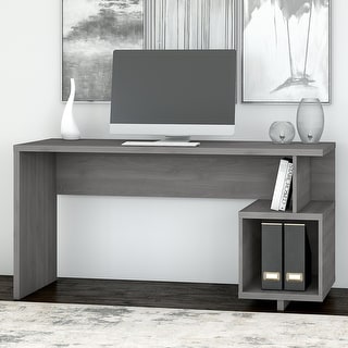 Madison Avenue 60W Writing Desk with Storage from kathy ireland Home