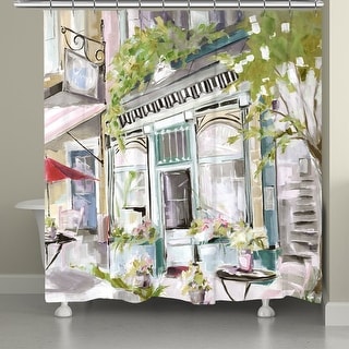 Laural Home A Walk In Paris Shower Curtain 71x72