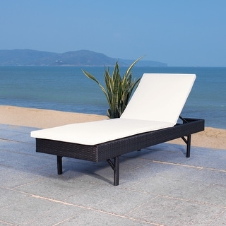 SAFAVIEH Cam Outdoor Sun Lounger with Cushion
