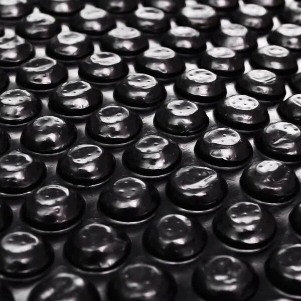 vidaXL Pool Cover Black 157.5"x78.7" PE