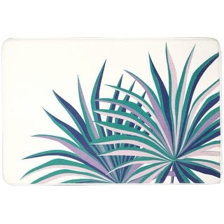 Oversize Palm Bath Rug