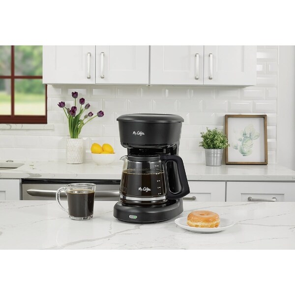 Mr Coffee 12 Cup Switch Black Coffee Maker - 1 Each