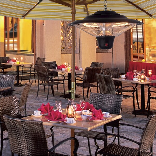 Outdoor Hanging Infrared Heater with Remote