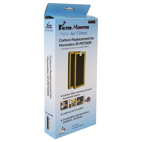 Replacement Compatible with HoMedics AT-PETODR PetPlus Filter