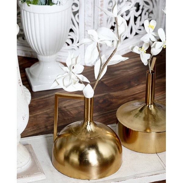 Gold Iron Glam Vase 10 x 10 x 10