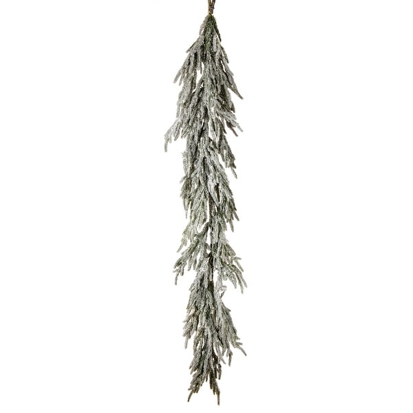 60" Real Touch Flocked Norfolk Pine Garland - Green - 60-Inch
