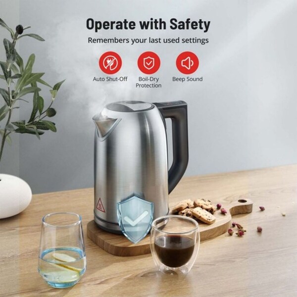 1.7L Kettle with 6 Temperature Settings