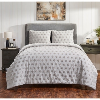 Fabstyles Venice Chenille 3 Piece Comforter Set