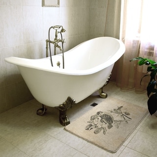 Smith Vintage Sepia Bird Bath Mat