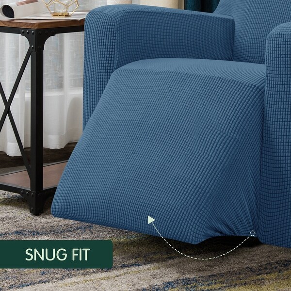 CHUN YI Recliner Slipcover Stretchable with Side Pocket