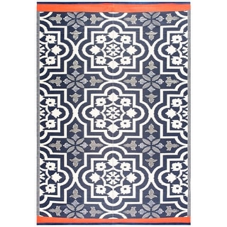 Reversible Mats Plastic Outdoor Rug for Camping, Patio, Backyard, RV, Picnic, Deck