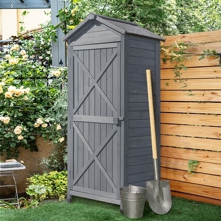 Elisiana Outdoor Wooden Storage Sheds