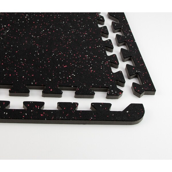 Rhyolite Rubber Interlocking Floor Tiles