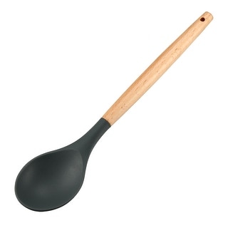 Solid Serving Spoon Kitchen Utensil Silicone Cooking for Nonstick Cookware - 20 in 1