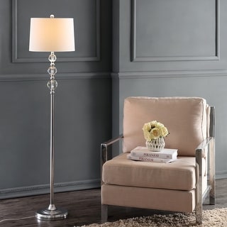 SAFAVIEH Lighting 61-inch Venezia Crystal Floor Lamp
