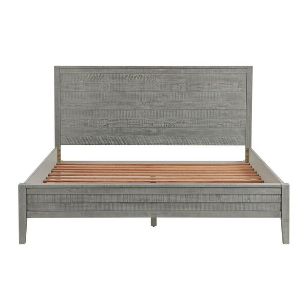 Arden Panel Wood Bed