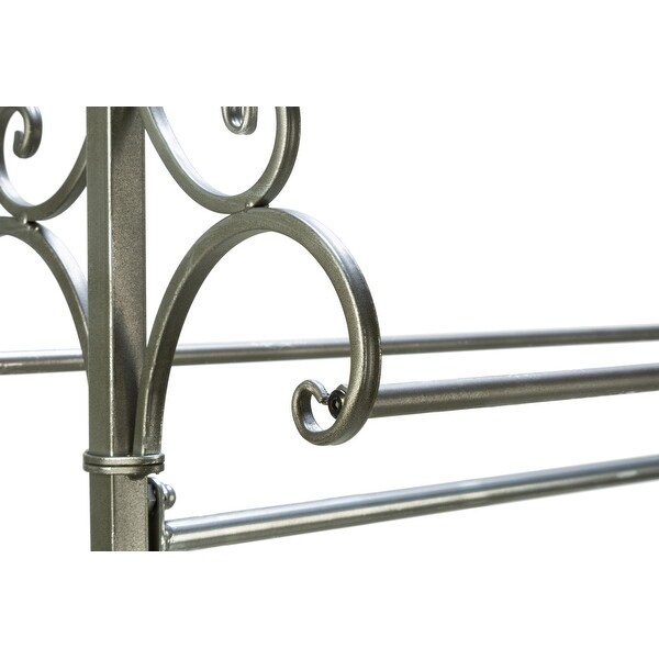 Gunmetal Garment Floor Rack