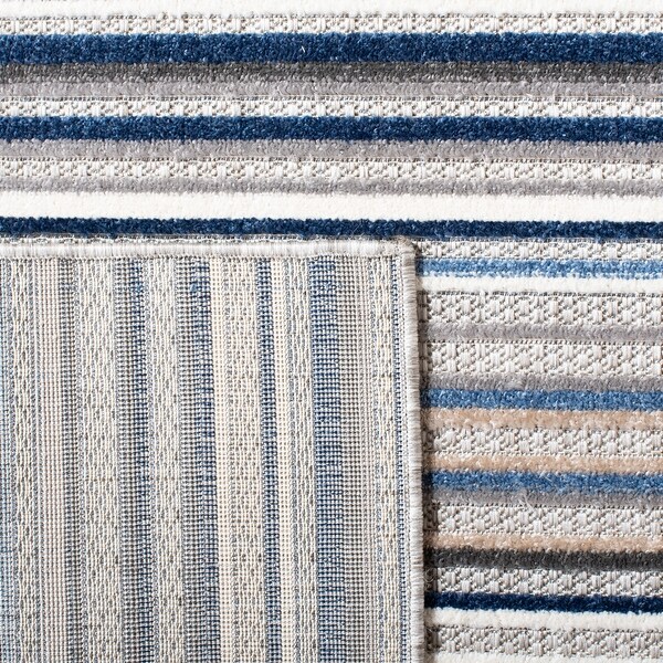 SAFAVIEH Cabana Eglantina Indoor/ Outdoor Waterproof Patio Stripe Rug