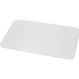 Bathroom Rug Memory Foam Microfiber Mat 30"L x 18"W