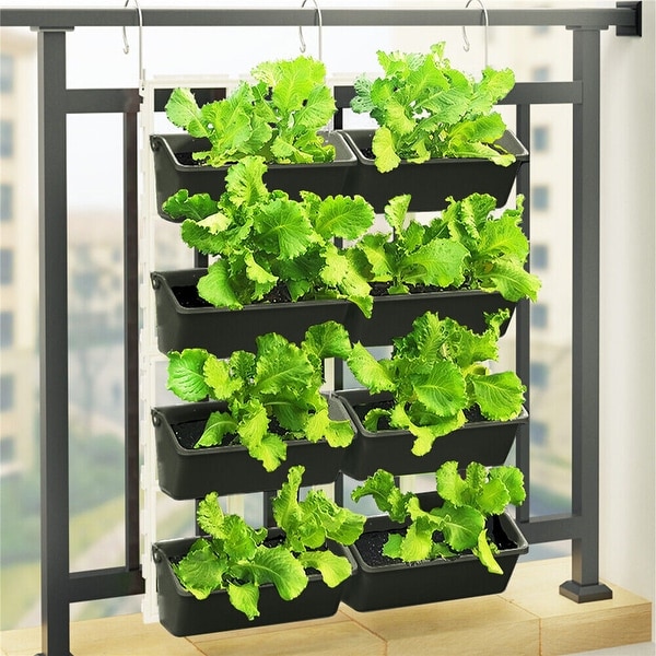 Railing Hanging Planter Stand Plant Rack